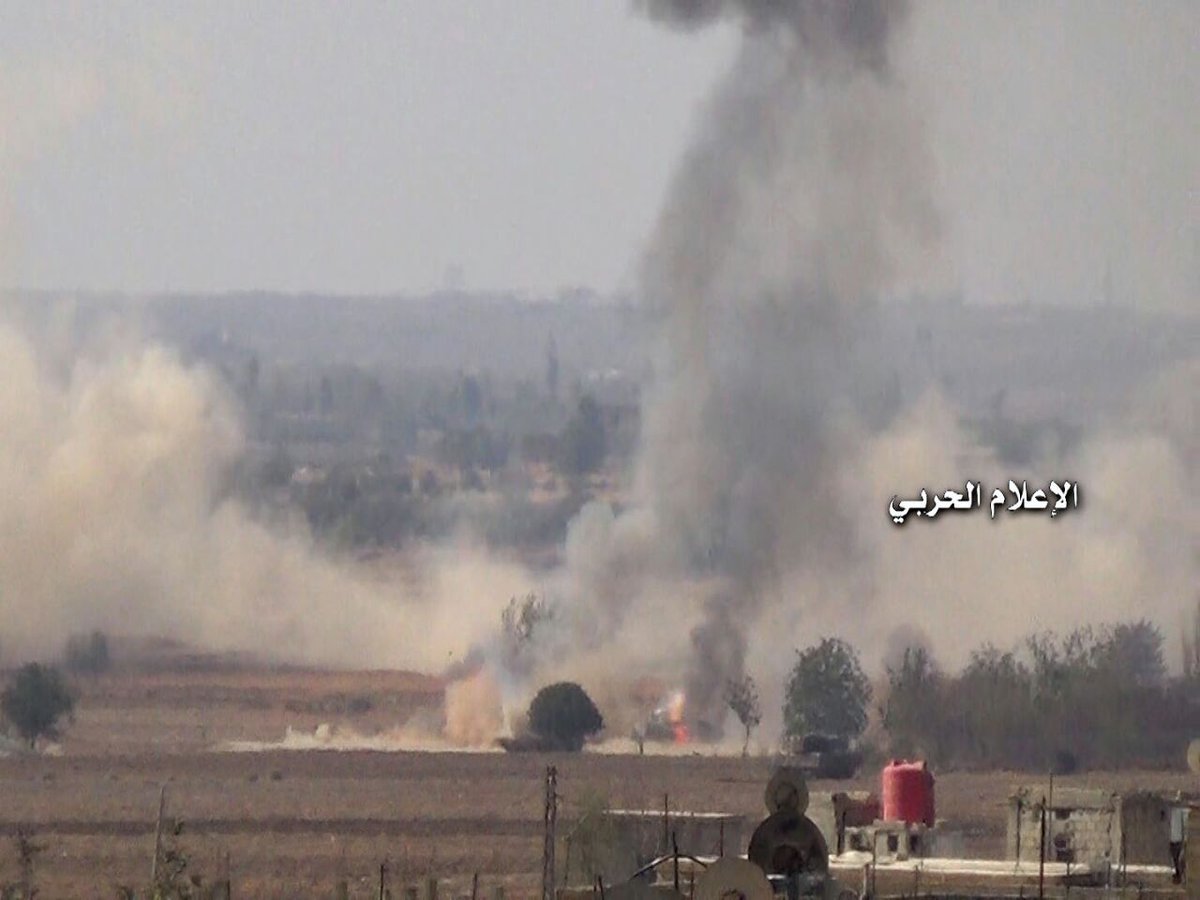 Syrian Army Soldier Destroyed 4 Tanks Belonging to Terrorists in Damascus Countryside (Photos)