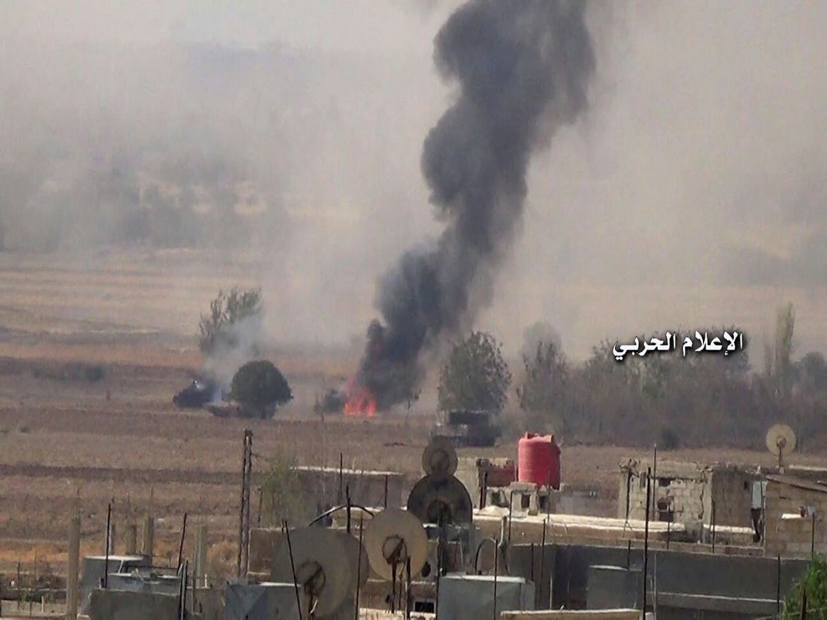 Syrian Army Soldier Destroyed 4 Tanks Belonging to Terrorists in Damascus Countryside (Photos)