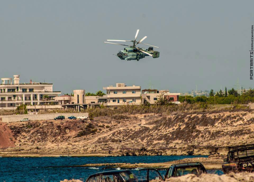 Russian Navy's Ka-31 Airborne Early Warning and Control Helicopter Spotted in Latakia (Photos)