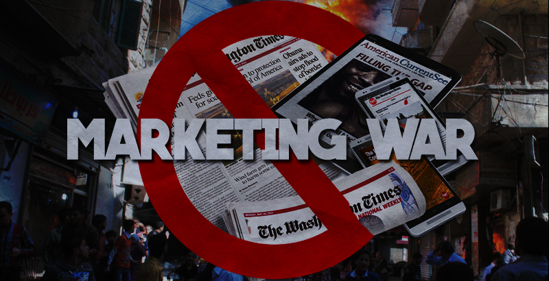 Dangerous Disinformation: The Mainstream Media Is Marketing War