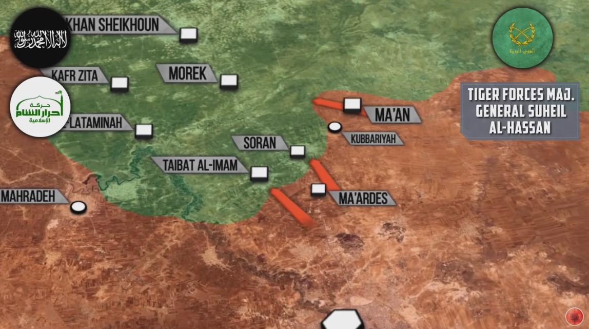 Government Forces Deploy Closer to Militant Stronghold of Sawran in Northern Hama