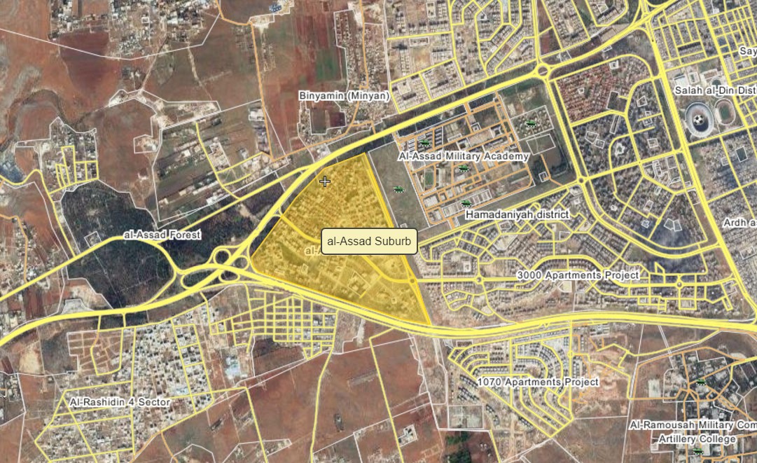 Al-Nusra (Al-Qaeda) Declares Control of Al-Assad Neighborhood in Western Aleppo