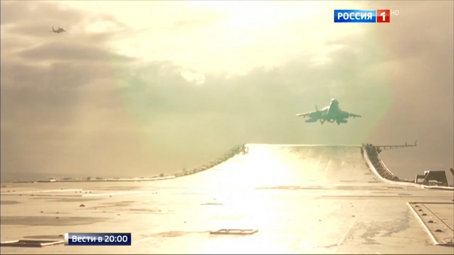 Admiral Kuznetsov's Aircraft Wing during Syrian Operation (Photo & Video)