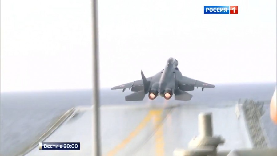 Admiral Kuznetsov's Aircraft Wing during Syrian Operation (Photo & Video)