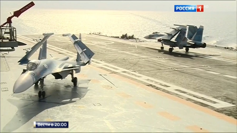 Admiral Kuznetsov's Aircraft Wing during Syrian Operation (Photo & Video)