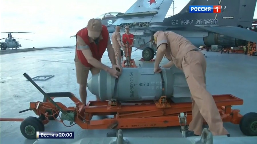 Admiral Kuznetsov's Aircraft Wing during Syrian Operation (Photo & Video)