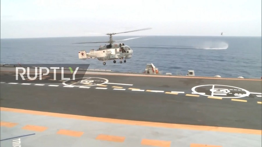 Admiral Kuznetsov's Aircraft Wing during Syrian Operation (Photo & Video)