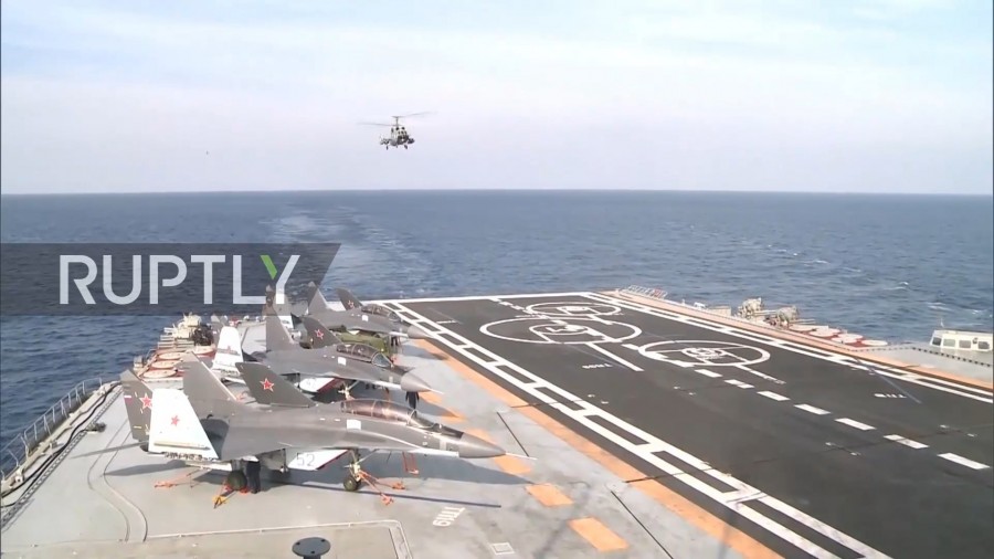 Admiral Kuznetsov's Aircraft Wing during Syrian Operation (Photo & Video)