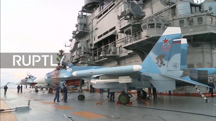 Admiral Kuznetsov's Aircraft Wing during Syrian Operation (Photo & Video)