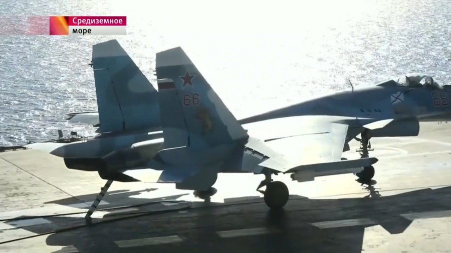 Admiral Kuznetsov's Aircraft Wing during Syrian Operation (Photo & Video)