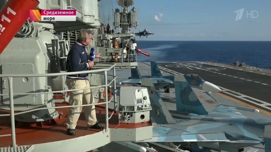 Admiral Kuznetsov's Aircraft Wing during Syrian Operation (Photo & Video)