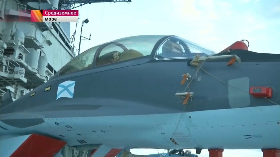 Admiral Kuznetsov's Aircraft Wing during Syrian Operation (Photo & Video)