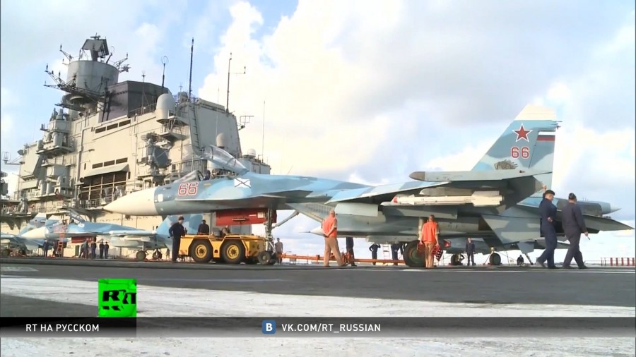 Admiral Kuznetsov's Aircraft Wing during Syrian Operation (Photo & Video)