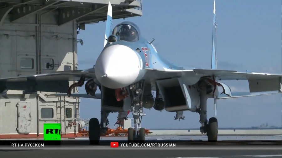 Admiral Kuznetsov's Aircraft Wing during Syrian Operation (Photo & Video)