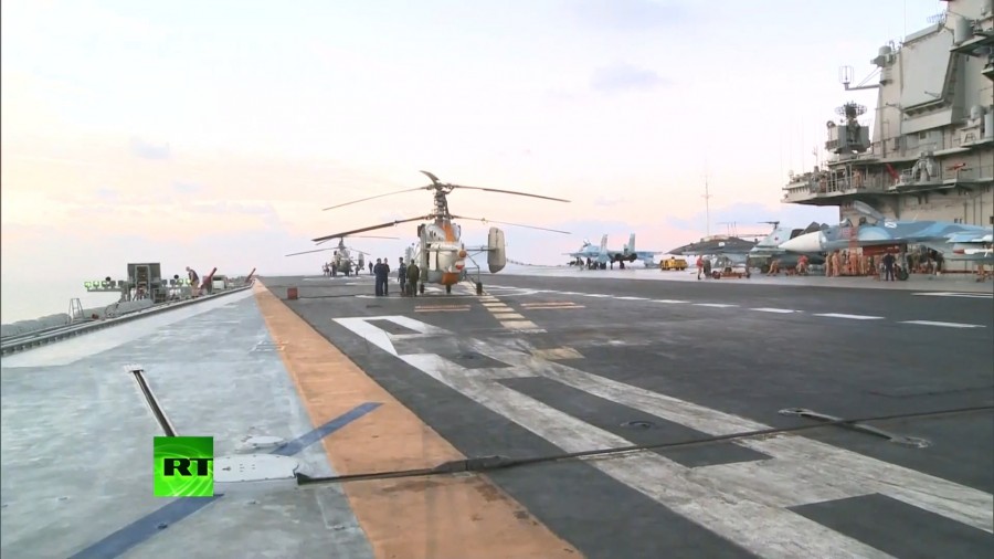 Admiral Kuznetsov's Aircraft Wing during Syrian Operation (Photo & Video)