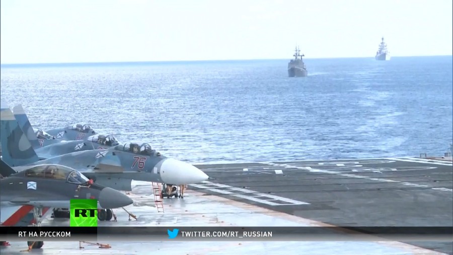 Admiral Kuznetsov's Aircraft Wing during Syrian Operation (Photo & Video)