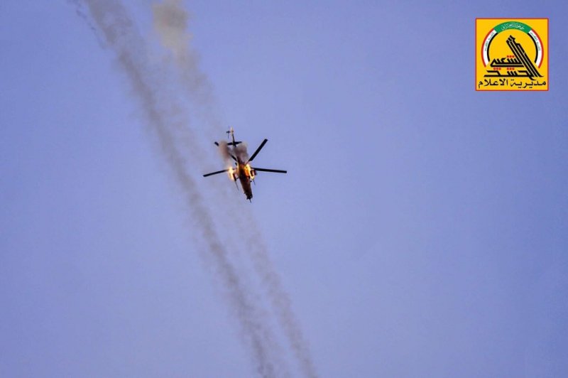 Iraqi Forces' Mi-35 Helicopters Pound ISIS near Mosul - Photo Report