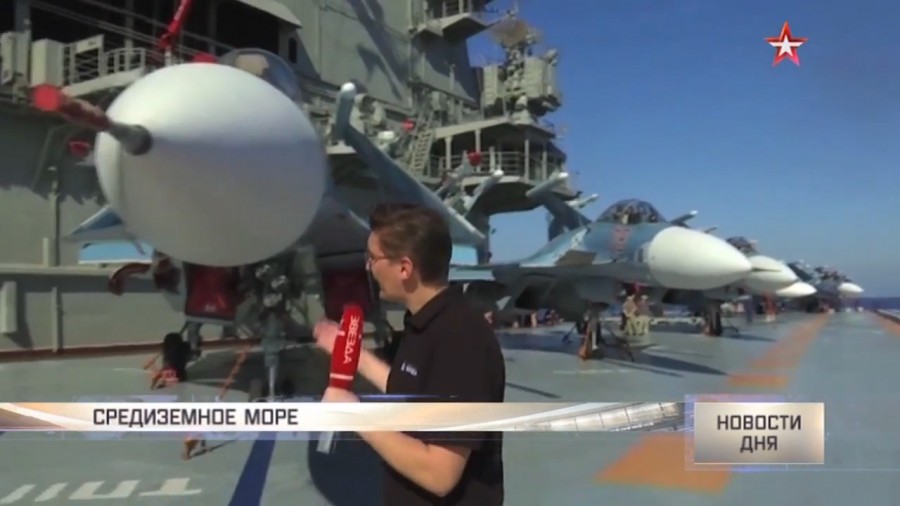 Admiral Kuznetsov's Aircraft Wing during Syrian Operation (Photo & Video)