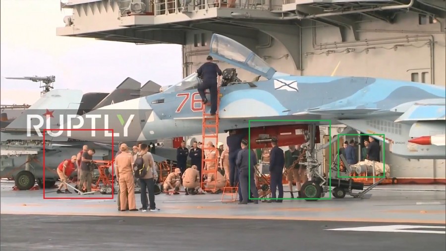 Admiral Kuznetsov's Aircraft Wing during Syrian Operation (Photo & Video)