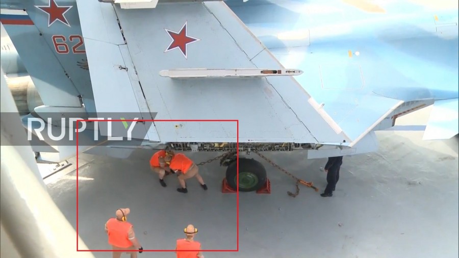 Admiral Kuznetsov's Aircraft Wing during Syrian Operation (Photo & Video)