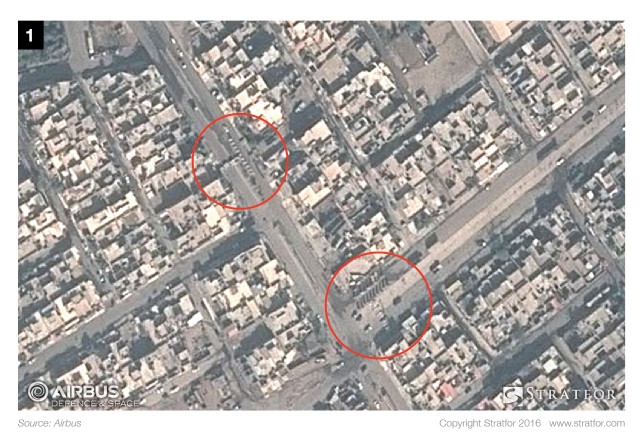 Satellite Imagery Shows ISIS Defenses in Mosul