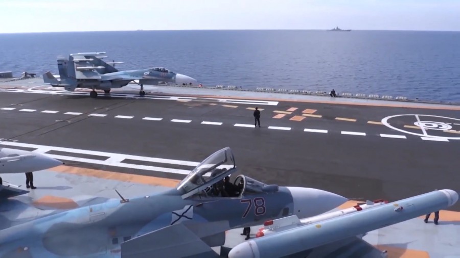 Admiral Kuznetsov's Aircraft Wing during Syrian Operation (Photo & Video)