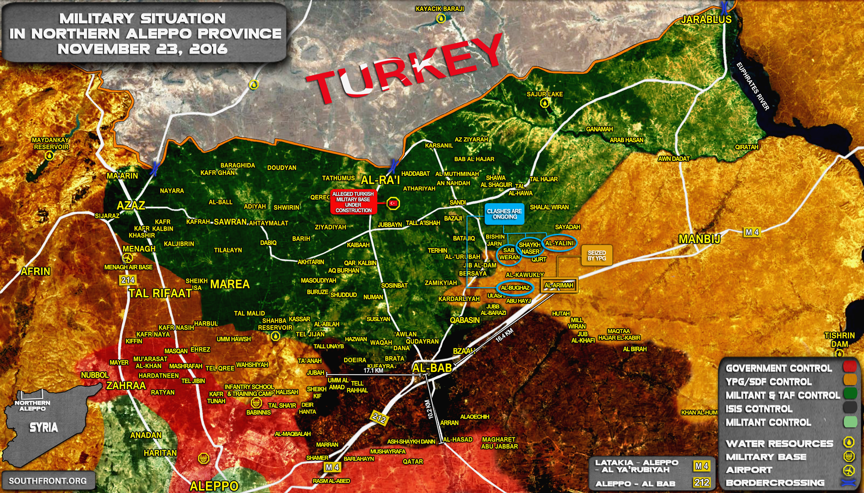 Syrian Air Force Delivers Air Strikes on Turkish Military in Northern Aleppo