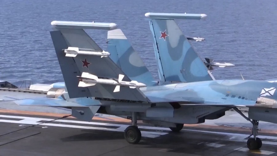 Admiral Kuznetsov's Aircraft Wing during Syrian Operation (Photo & Video)