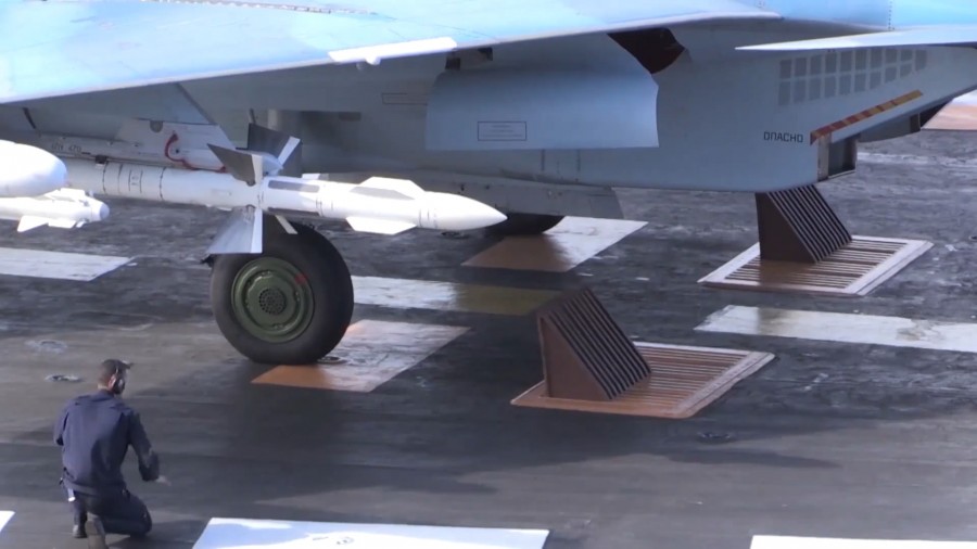 Admiral Kuznetsov's Aircraft Wing during Syrian Operation (Photo & Video)