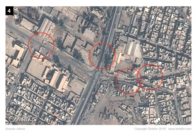 Satellite Imagery Shows ISIS Defenses in Mosul