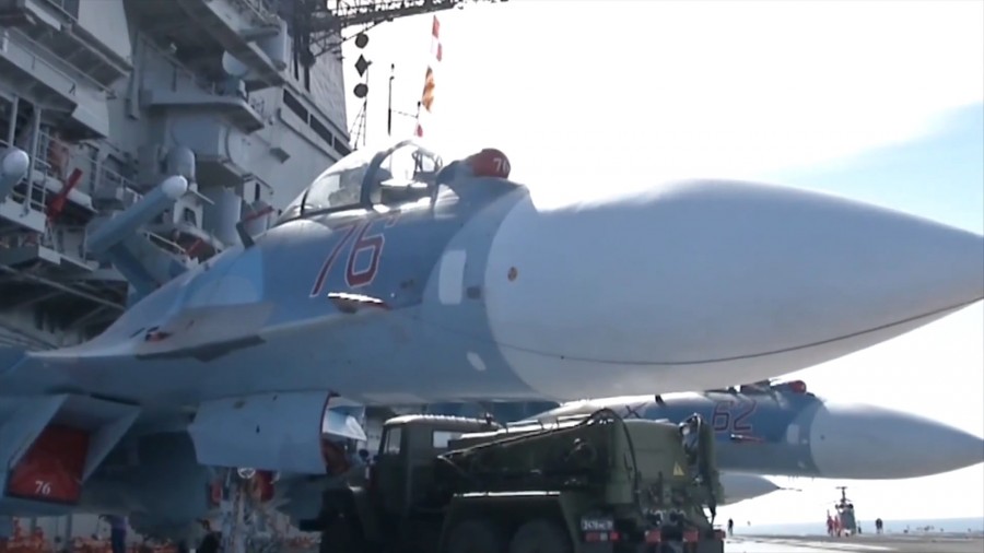 Admiral Kuznetsov's Aircraft Wing during Syrian Operation (Photo & Video)