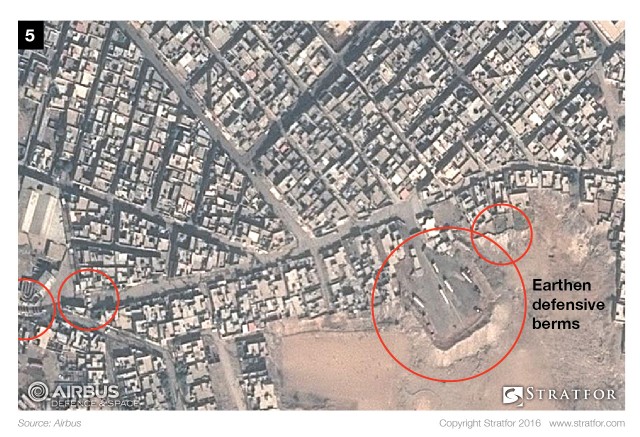 Satellite Imagery Shows ISIS Defenses in Mosul