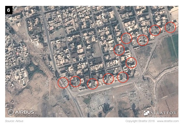 Satellite Imagery Shows ISIS Defenses in Mosul