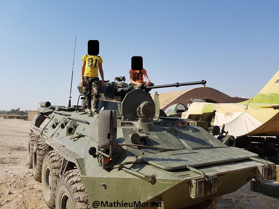 Syrian Army Continues to Use BTR-80/82 & Vystrel Armored Vehicles in Fighting (Photos)