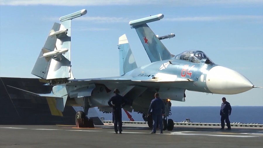 Admiral Kuznetsov's Aircraft Wing during Syrian Operation (Photo & Video)