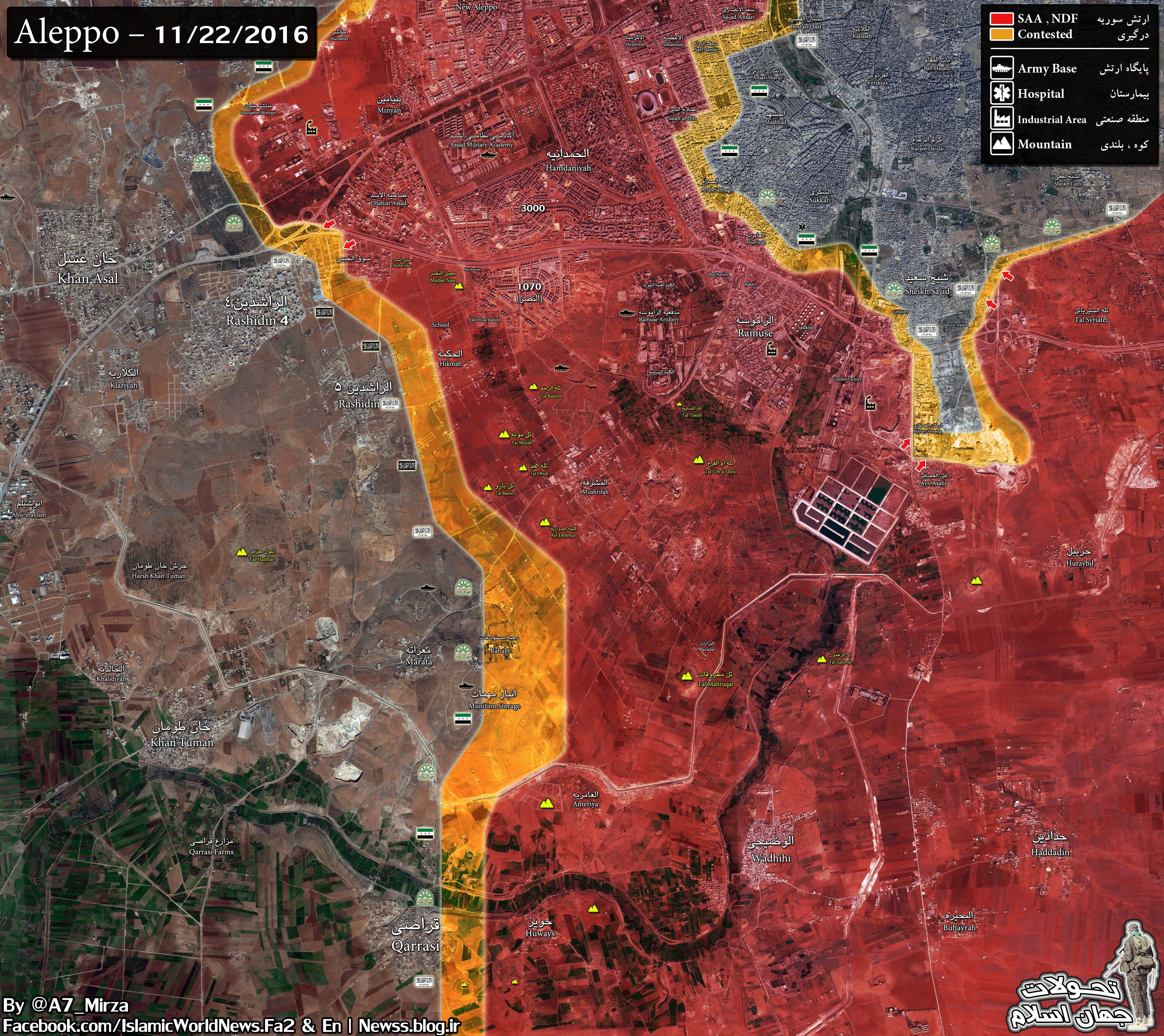 Over 100 Militants Killed in Recent Clashes in Aleppo City - Reports