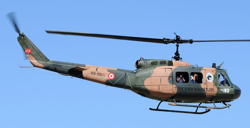 Turkish Helicopter Brings Turkish Soldiers & Suspicious Boxes in Idlib