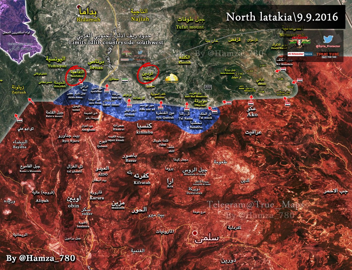 Government Forces Launch Fresh Offensive in Northern Latakia