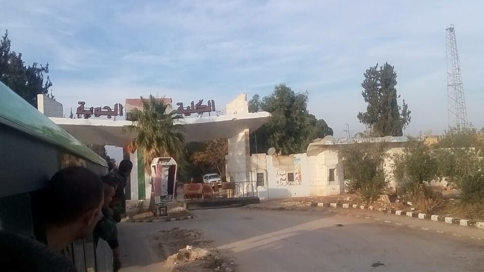 Syrian Army in Kweires Airbase South of al-Bab (Photos)