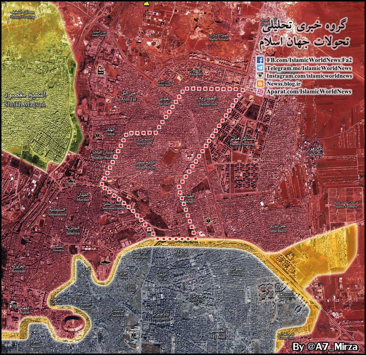 12 Neighborhoods (40% of Eastern Aleppo) Were Cleared from Militants in Aleppo City