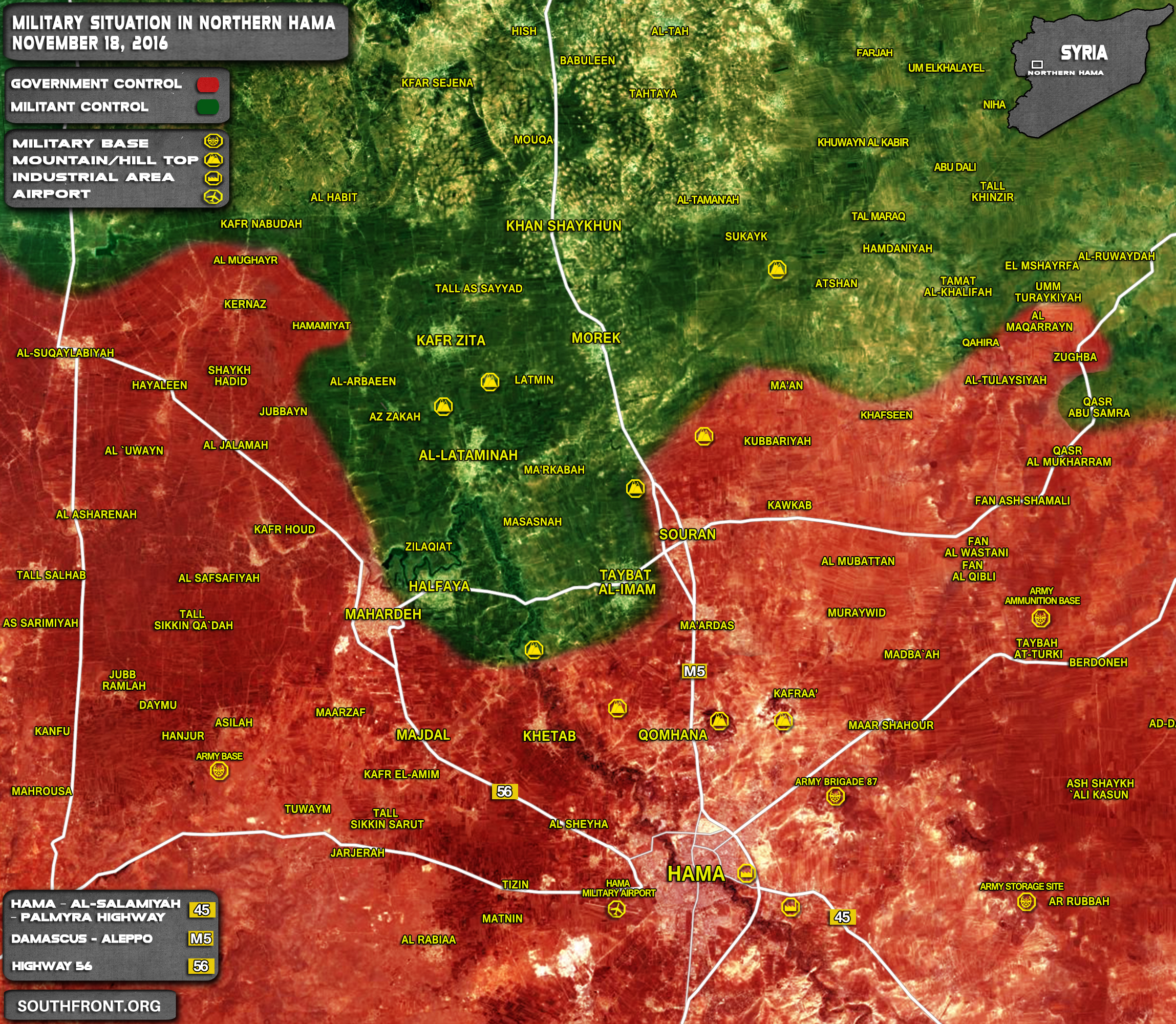 Militants Suffer Major Loses as Result of Syrian Air Strikes in Hama