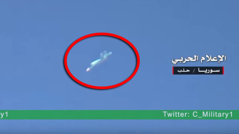 Newly Appeared Footage Shows Alleged Russian Su-34 Striking Militants in Western Aleppo