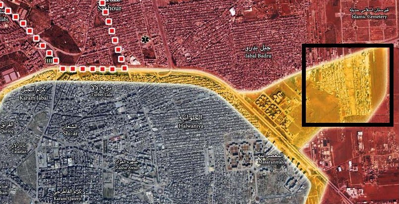 Syrian Army Liberate Talat al Barakat Area in Northeastern Aleppo