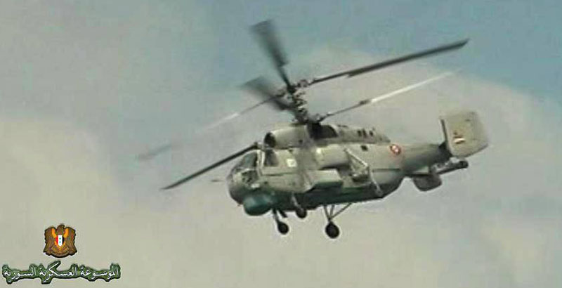 Syrian Military Turned Ka-28 Helicopter into Bomber