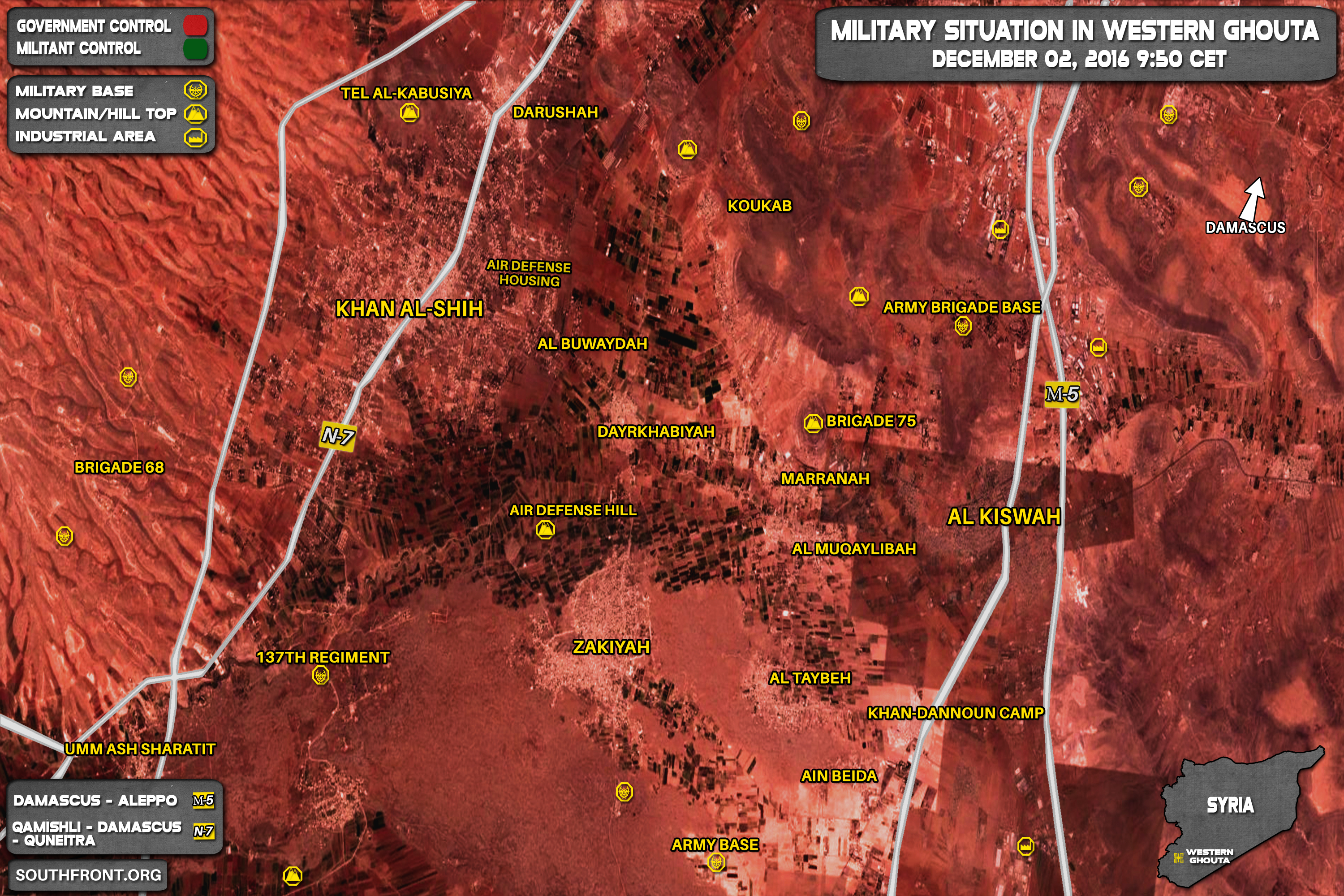 Syrian Govt Forces Are in Full Control of Western Ghouta, Obtain About 20 Additional Units of Military Equipment (Video, Photos)