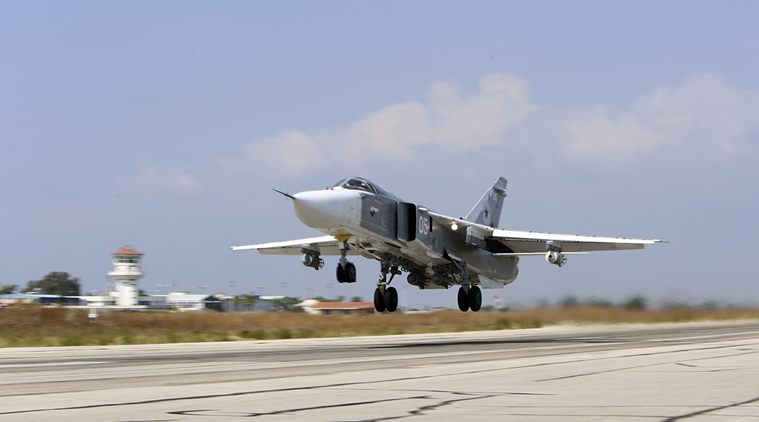 Russian Warplanes Launch Over 100 Strikes As Fighting Between Army And ISIS Rages In Central Syria