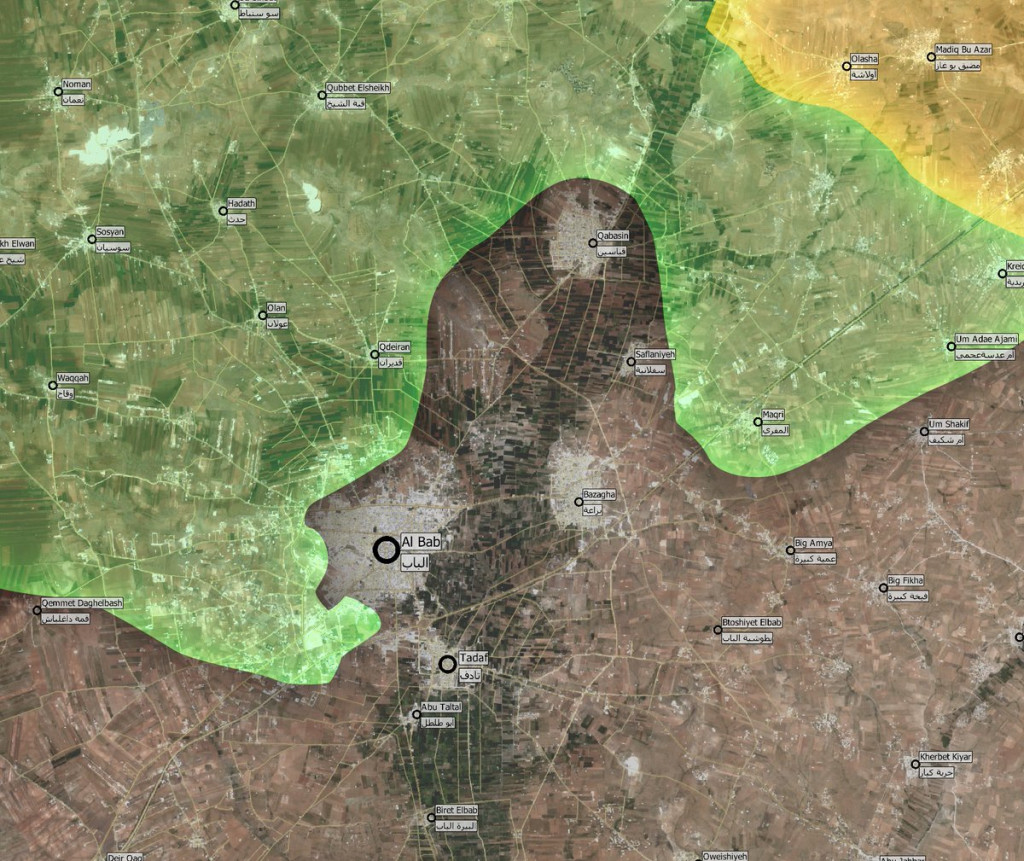 Turkey-Led Forces Aiming To Encircle Al-Bab In Syria's Province Of Aleppo (Map, Video)