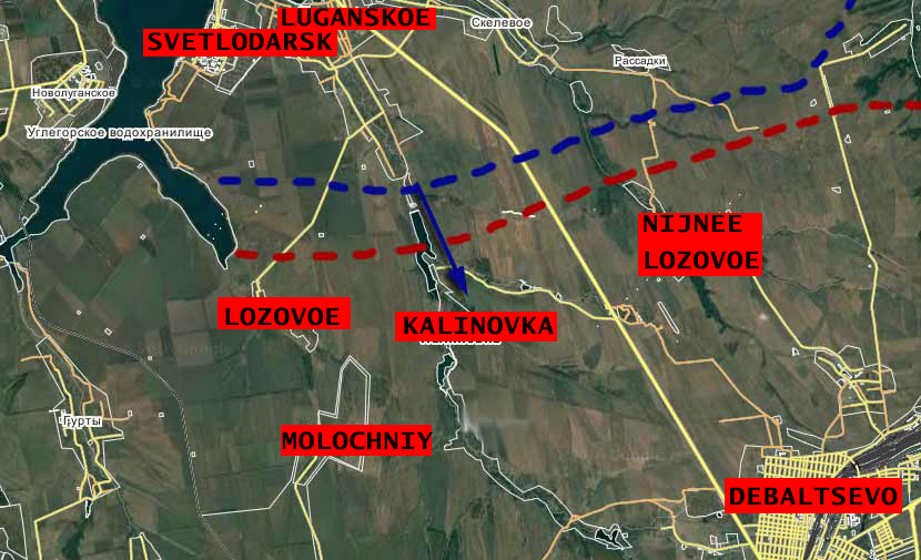 Ukrainian Army Advancing Against DPR Militia In Donbass Region