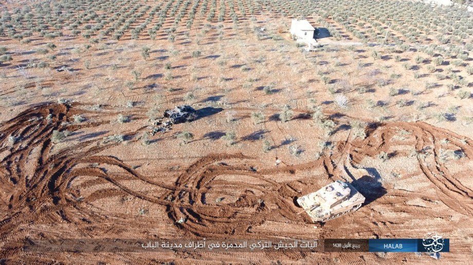 Turkish Forces Advance (Again) On Al-Bab. More Photos Of Military Equipment Abadoned By Turkish Army & Militants