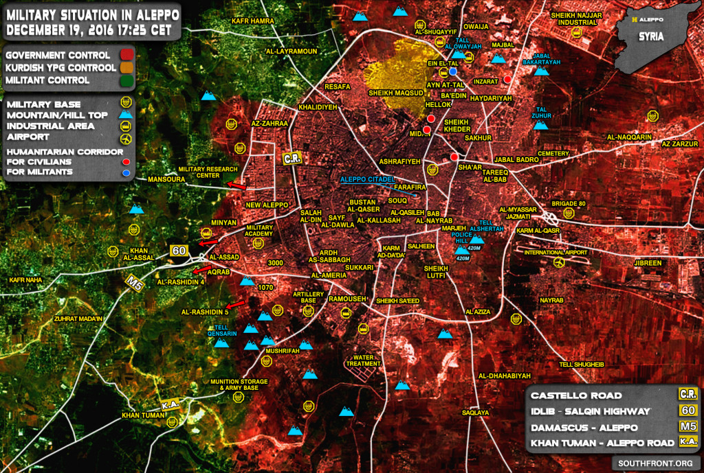 What Is Syrian Army Going To Do After Liberation Of Aleppo?